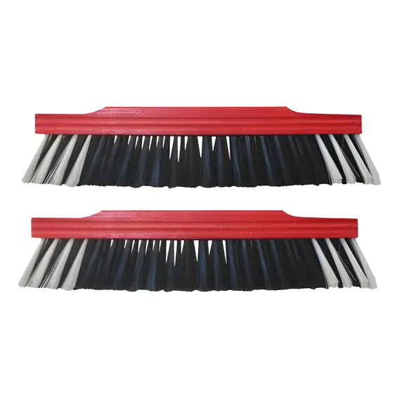 Kit 2 - Vassouras De Pelo Sintético 60cm S/cabo - Reforçada Foto 1