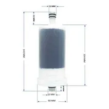 Kit 2 Vela Refil Para Filtro De Torneira Universal -blindado Cor Preto Foto mini  2