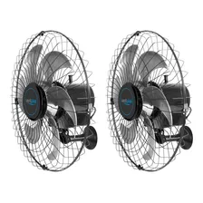Kit 2 Ventilador De Parede 200w + Forte Potente Biturbo 220v Foto mini 1