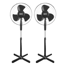 Kit 2 Ventiladores 3 Pás Silencioso Coluna Ajustável 110v Foto  mini 1
