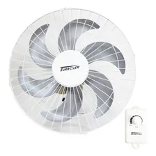 Kit 2 Ventiladores Parede 50cm Industrial 6 Pás 110v Branco Foto mini  3