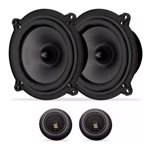 Kit 2 Vias 5 Polegadas Bravox Cs50bk 130w Rms 4 Ohms Par Cor Preto Foto 1