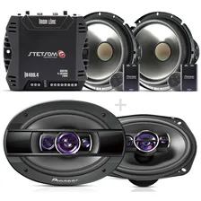 Kit 2 Vias 6 Pioneer + Falante 6x9 400w + Módulo Stetsom 400 Foto  mini 1