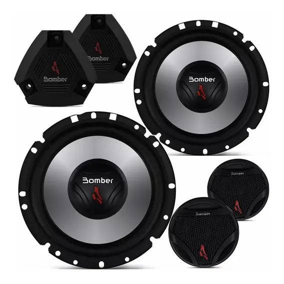 Kit 2 Vias 60 Watts Rms - Bomber Foto 1