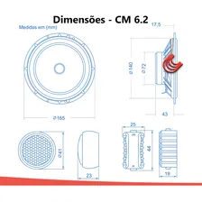 Kit 2 Vias Alto-falante Dianteiro Saveiro G8 2019 Até 2022 Foto mini 4