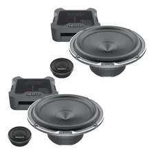 Kit 2 Vias Hertz Mille 6 Polegadas 220 Rms Mpk165.3 Som Auto Cor Preto Foto mini 1