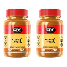 Kit 2 Vitamina C 1000mg - 100 Comprimidos - Fdc Foto  mini 1