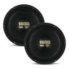 Kit 2 Woofer 12 Polegadas Eros 800w E-12 1600 Mg Médio Grave Cor Preto Foto mini 1