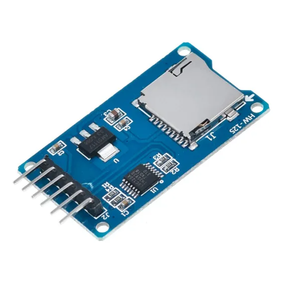 Kit 2 X Módulo Leitor De Cartão Micro Sd Card Para Arduino Foto 1
