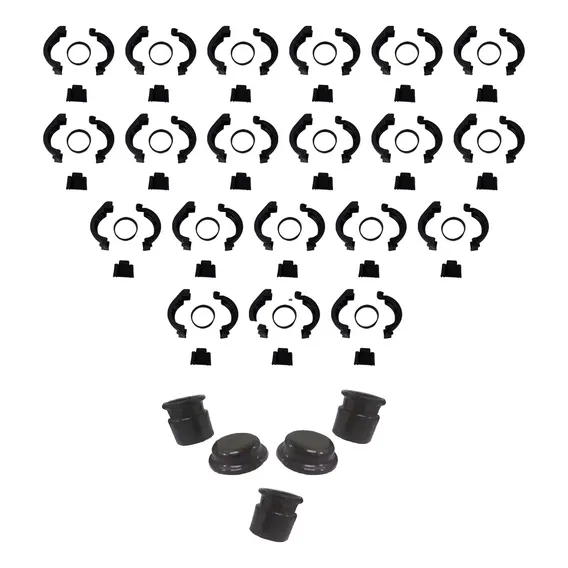 Kit 20 Abraçadeira Aquecedor Solar Piscina Com Fechamentos Foto 1