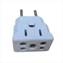Kit 20 Adaptador Tomada Padrão Antigo Benjamin Atacado 110v/220v Foto mini 4