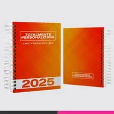 Kit 20 Agendas Personalizadas Com Sua Logo Para Empresas Ano 2025 Capa Personalizada Personalizado Foto mini 2
