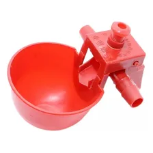 Kit 20 Bebedouro Automático Copinho Bebedor Aves Frangos Cor Vermelho Foto mini 2