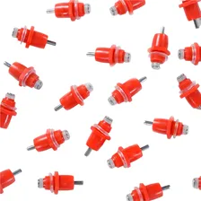 Kit 20 Bebedouro Automatico Galinha Frango Mamilo Niple Bico Cor Vermelho Não Aplica Foto mini 3