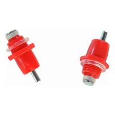 Kit 20 Bebedouro Automatico Galinha Frango Mamilo Niple Bico Cor Vermelho Não Aplica Foto mini 2