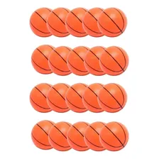 Kit 20 Bolas De Basquete Leve Infantil Festa Criança Cor Laranja Foto  mini 1