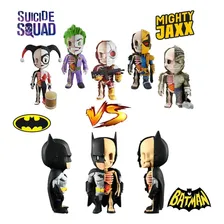 Kit 20 Bonecos Dc Comics Looney Toones Mighty Jaxx Foto mini 4