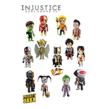 Kit 20 Bonecos Dc Comics Looney Toones Mighty Jaxx Foto mini 2