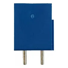 Kit 20 Borne Kre 2 Vias Plástico Azul 12.5mm Ta002 Foto mini 4