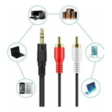 Kit 20 Cabo Auxiliar P2 X 2 Rca Áudio 1.5m Tablet Celular Foto mini 4