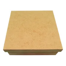 Kit 20 Caixa Mdf Lembrancinha Festa Quadrada Lisa 15x15x5 Foto  mini 1