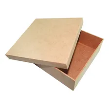Kit 20 Caixa Mdf Lembrancinha Festa Quadrada Lisa 15x15x5 Foto mini 4