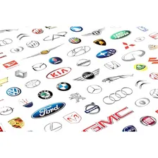 Kit 20 Chaveiros Atacado Marcas Carro Automotivo Cor Água Foto mini 1
