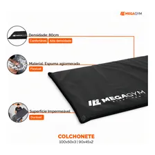 Kit 20 Colchonete Academia Tapete Para Treino Funcional Fitness Cor Preto Foto mini 2