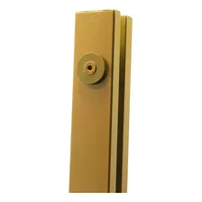 Kit 20 Coluna Torre 30cm Aço Inox Guarda Corpo (( Dourada)) Foto mini 4
