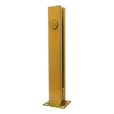Kit 20 Coluna Torre 30cm Aço Inox Guarda Corpo (( Dourada)) Foto mini  2