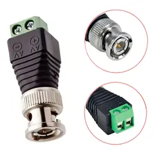 Kit 20 Conector Bnc Macho Com Borne Para Cftv Dvr Camera Foto mini  2