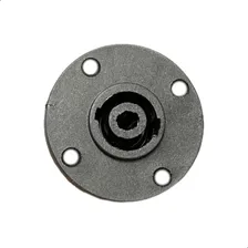 Kit 20 Conector Plug Speakon Macho Femea 4 Polos Cor Preto Foto mini 4