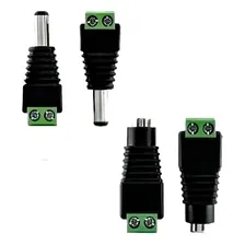 Kit 20 Conectores P4 Fêmea + 20 Conectores P4 Macho Borne Cor Preto Foto mini 2