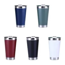 Kit 20 Copos Térmicos Aço Inox Vácuo C/ Tampa E Abridor Cor Branco Foto  mini 1