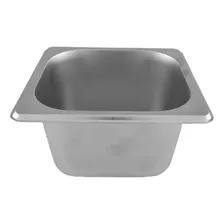 Kit 20 Cubas Gn Gastron么micas Rechaud Buffet Inox 1/6x100 Cor Prateado Foto mini 1