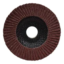 Kit 20 Discos Lixa Tipo Flap 4.1/2 Grão 120 Tyrolit Basic Foto mini 3