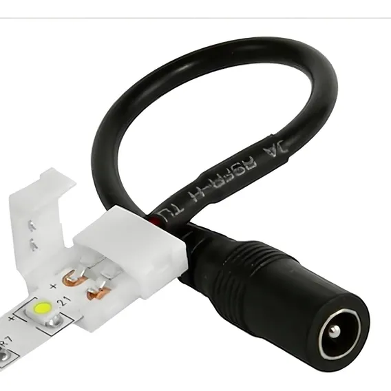 Kit 20 Emendas Fita De Led 3528 Com Rabicho P4 Femea Foto 1