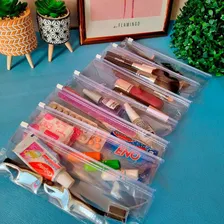Kit 20 Estojos Zip Zap Organizador Bolsa Porta Lápis Foto mini 2