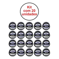 Kit 20 Fitas Isolantes Adesiva Preta 5m Tekbond 19mm Foto  mini 1
