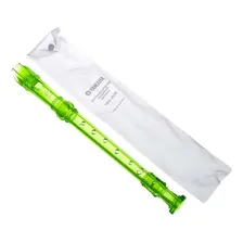 Kit 20 Flautas Doce Soprano Germânica Yrs-20g Verde Yamaha Foto mini  2