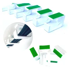 Kit 20 Gancho Esconde Fio Organizador Mesa Escritório Branco Foto  mini 1