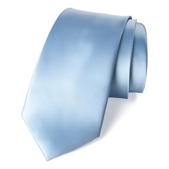 Kit 20 Gravatas Slim Fit Casamento, Padrinhos, Formatura Cor Azul Serenity Foto 1