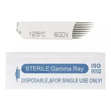 Kit 20 Laminas Tebori 12 Flex Ultrafina 0,18mm Microblading Foto mini 2