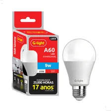 Kit 20 Lâmpada Maeto Led E27 9w Dimerizável 6500k Branco Frio Bulbo Luz Branca Foto mini 4