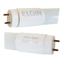 Kit 20 Lâmpadas Led Tubular T8 120cm 20w Vidro Bivolt 6500k Cor da luz Branco-frio 110V/220V Foto mini 2