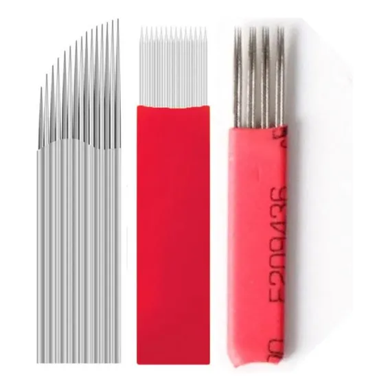 Kit 20 Lâmina Tridimensional Micropigmentação Micro Shado Foto 1