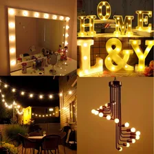Kit 20 Lâmpada Led Bolinha 3w E27 G45 Varal Espelho Camarim Luz Branco-quente Bivolt Foto mini 3