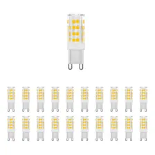 Kit 20 Lâmpada Led Halopin Bipino G9 5w 3000/6000k Luz Bf/bq Luz Branco-frio Foto mini 1