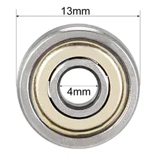 Kit 20 Micro Rolamento 624 Zz - 624zz 4x13x5mm Aço Carbono Foto mini 4