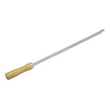 Kit 20 Mini Espeto Churrasco Coraçao Inox 39 Cm Matrinox Foto mini 2